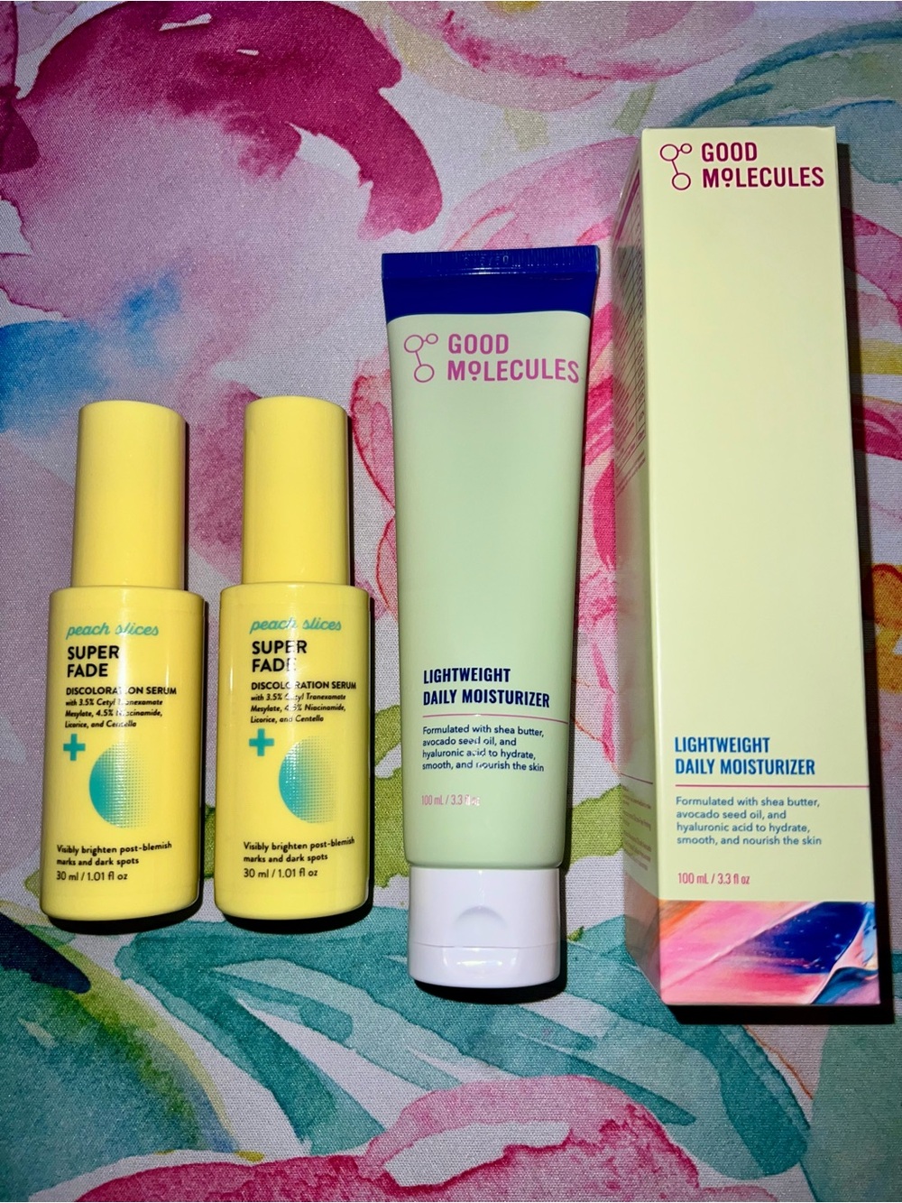 3pc K-Beauty Skincare Bundle: Good Molecules & Peach Slices (NEW)